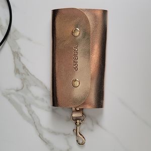 doTERRA Essential Oil Touch Roller travel case, rose gold , New, Never used